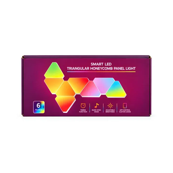 مصباح أرضي زاوية بإضاءة RGB محيطية من Raptor